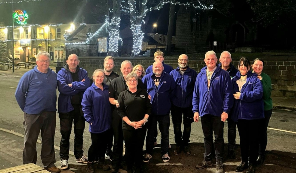 The Guiseley Lights team of volunteers